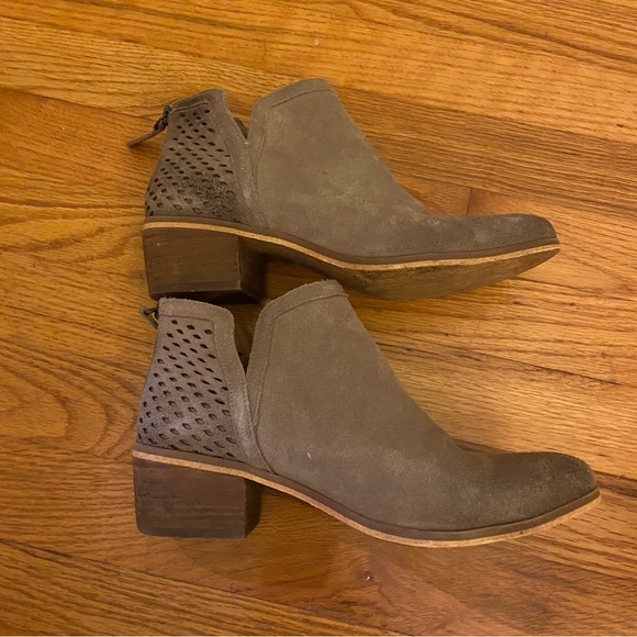 Susina Gray Booties Size 7M - Picture 3 of 7
